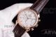 Perfect Replica Omega Speedmaster Rose Gold Smooth Bezel Leather Strap 42mm (9)_th.jpg